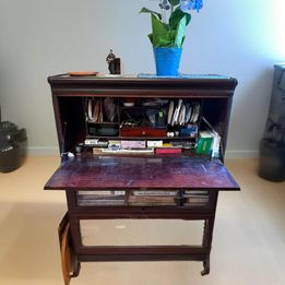 Barrister Bookcase Desk