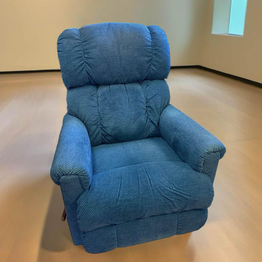 Blue Rocker Recliner