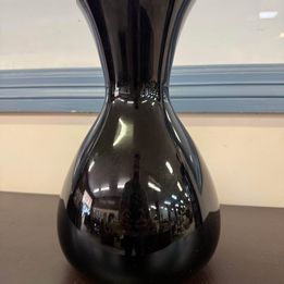 Deep Purple Glass Vase