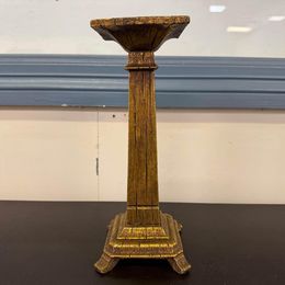 Gold Square Candleholder