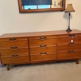 MCM Dresser and Mirror