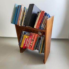 Small Tilted Book Shelf