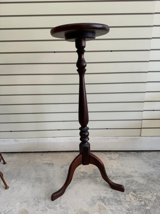 Dark Wood Plant Stand