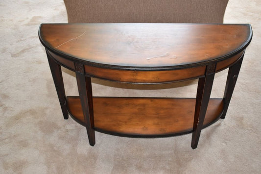 Half Moon Sofa Table