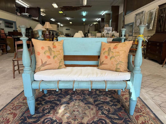 Settee with New Cushion